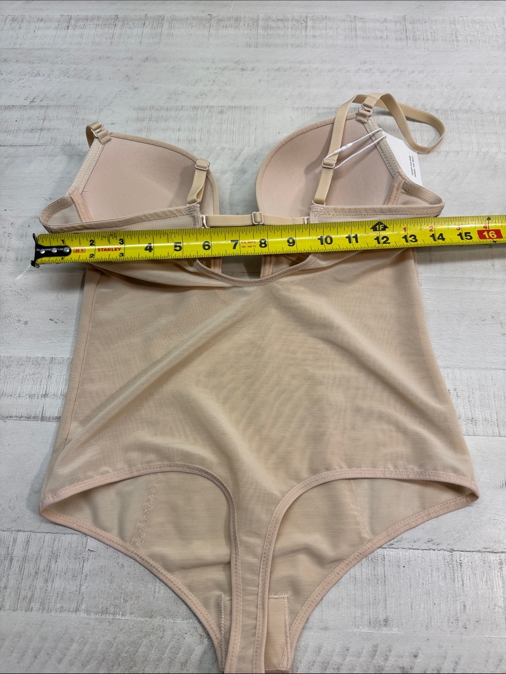 Decorus Shapewear Backless Bodysuit Plunge: Low back Shaper - Picture 7 of 12